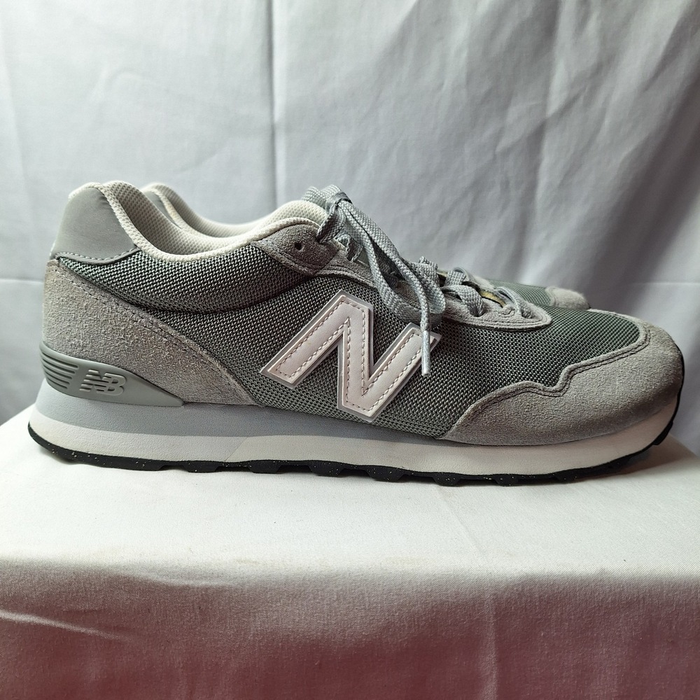 NEW BALANCE 515 V3 Sneakers Mens Sz 10 Gray Suede Leather Classic Athleisure - Picture 5 of 10